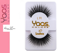 Cargar imagen en el visor de la galería, Pestañas Individuales 3D Yaas Colors