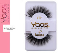 Cargar imagen en el visor de la galería, Pestañas Individuales 3D Yaas Colors