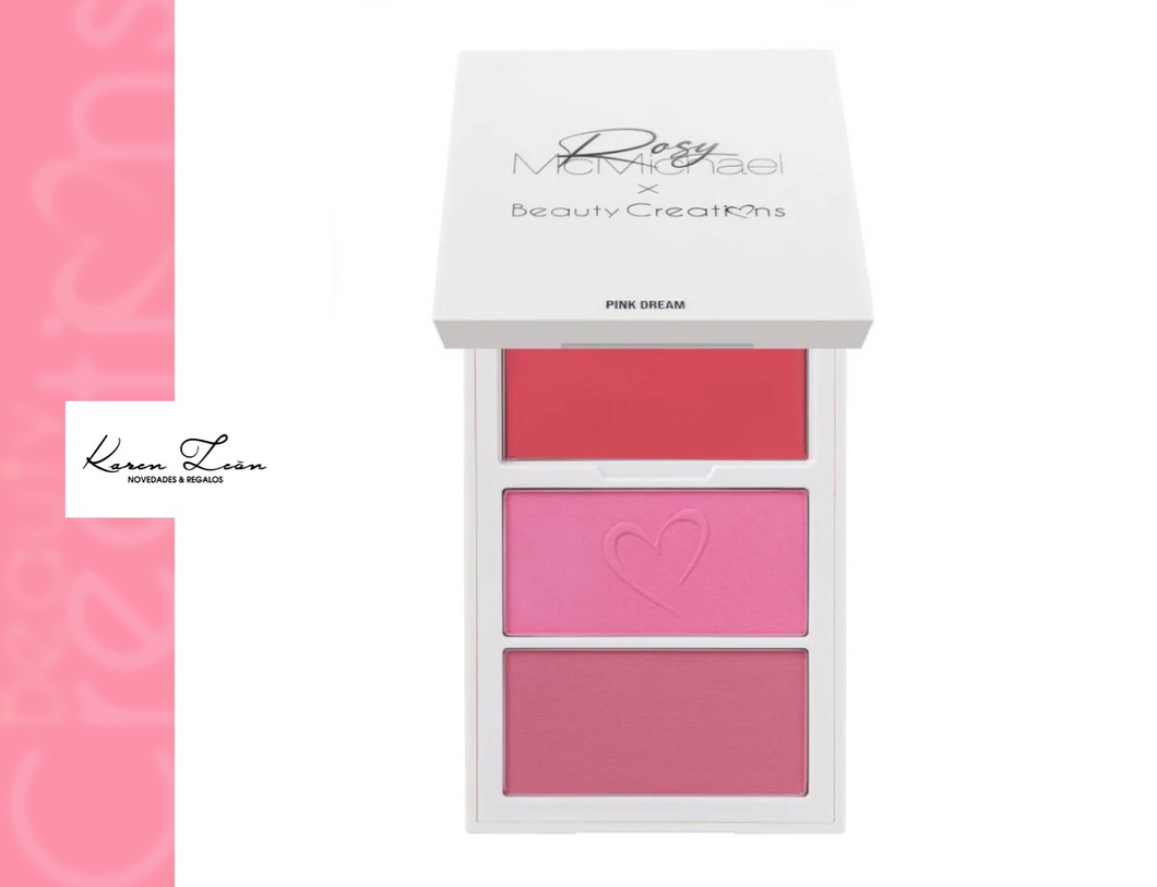 Paleta De Rubores Pink Dream Blushes - Rosy McMichael X Beauty Creations Vol 2