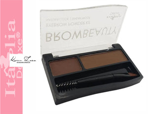 Kit Polvo Para Cejas BROWBEAUTY EYEBROW POWDER KIT