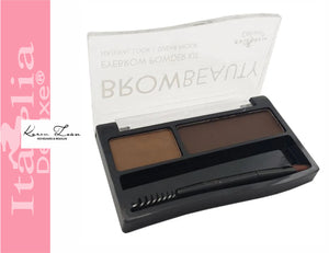 Kit Polvo Para Cejas BROWBEAUTY EYEBROW POWDER KIT