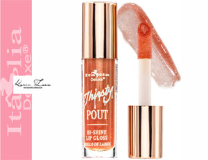 BRILLO LABIAL GLOSS THIRSTY POUT HI-SHINE LIP GLOSS