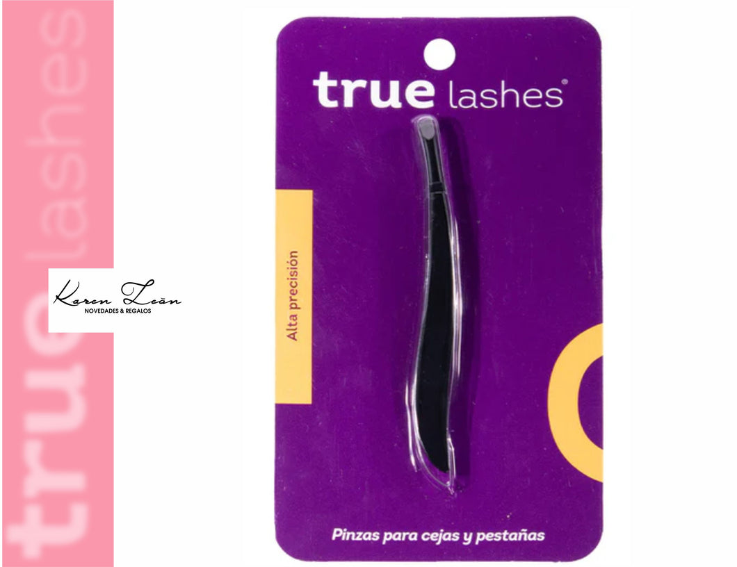 PINZA PARA CEJAS Y PESTAÑAS  TRUE LASHES