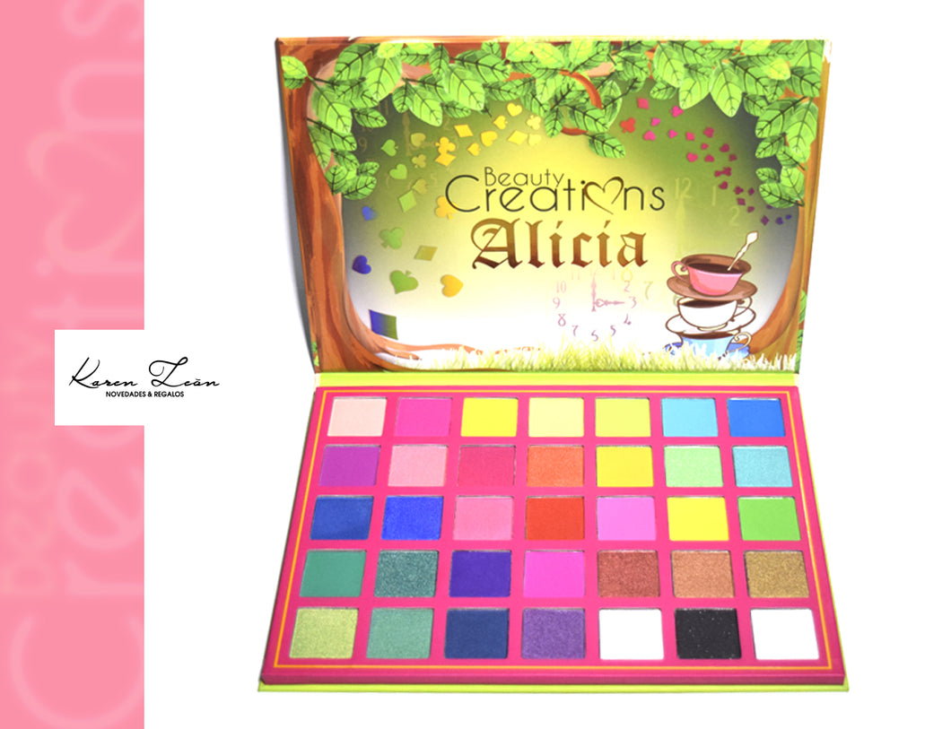 Paleta de sombras - Alicia