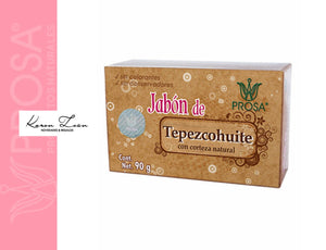 Jabón de Tepezcohuite