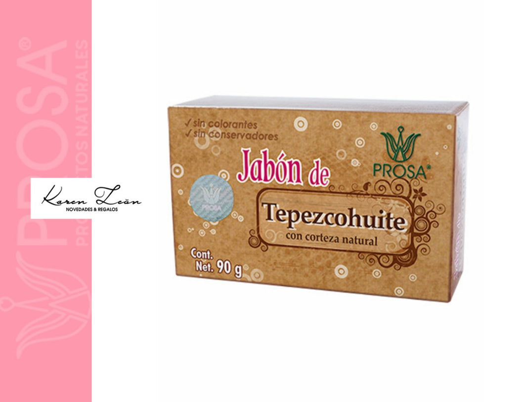 Jabón de Tepezcohuite