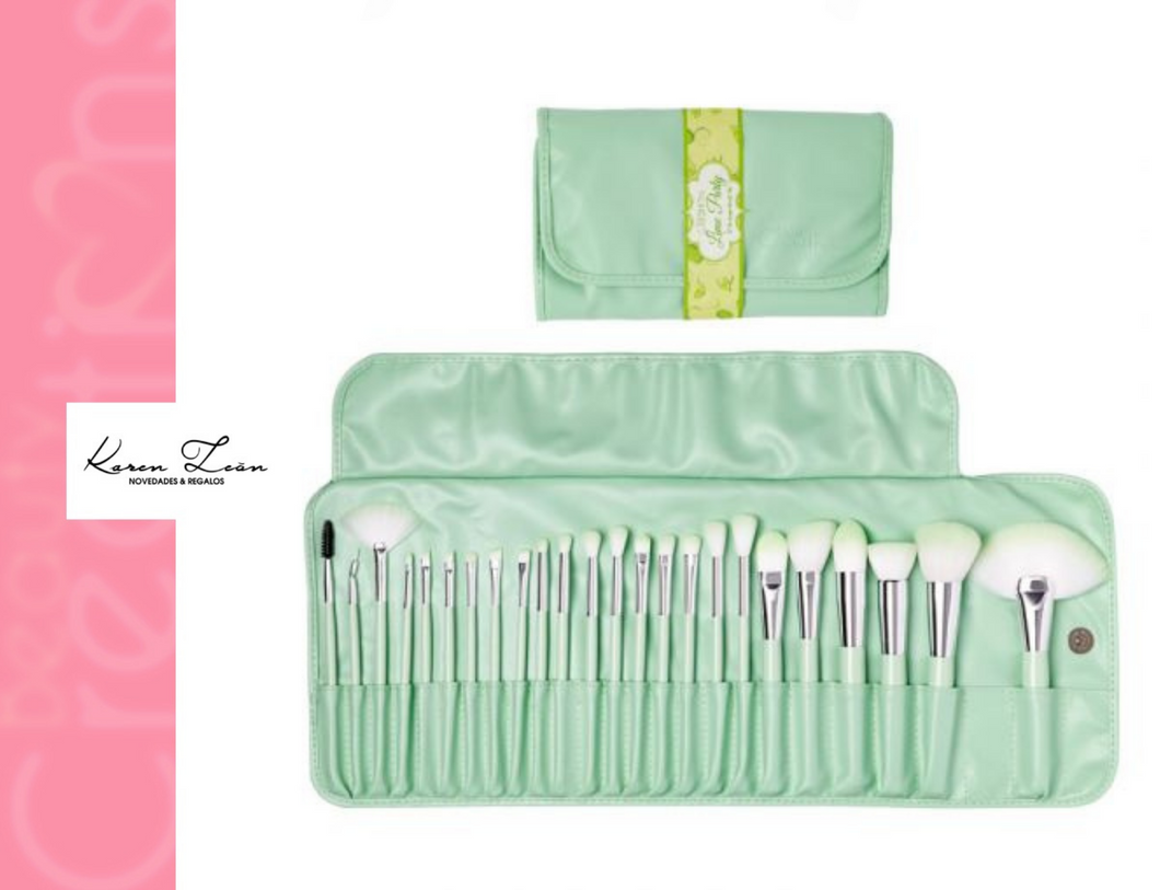 Set de 24 Brochas Lime Party